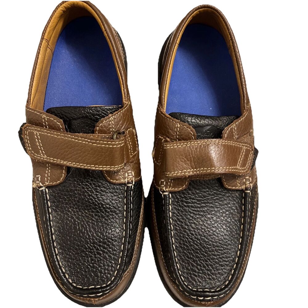 Dr. Comfort MIKE Two tone Black Brown Therapeutic Diabetic Shoes SIZE USA 10.5 M